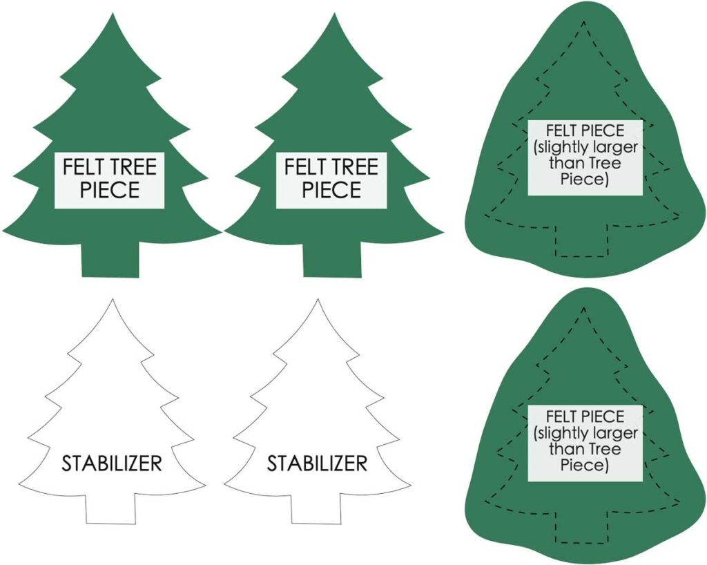 Free Printable Felt Christmas Patterns