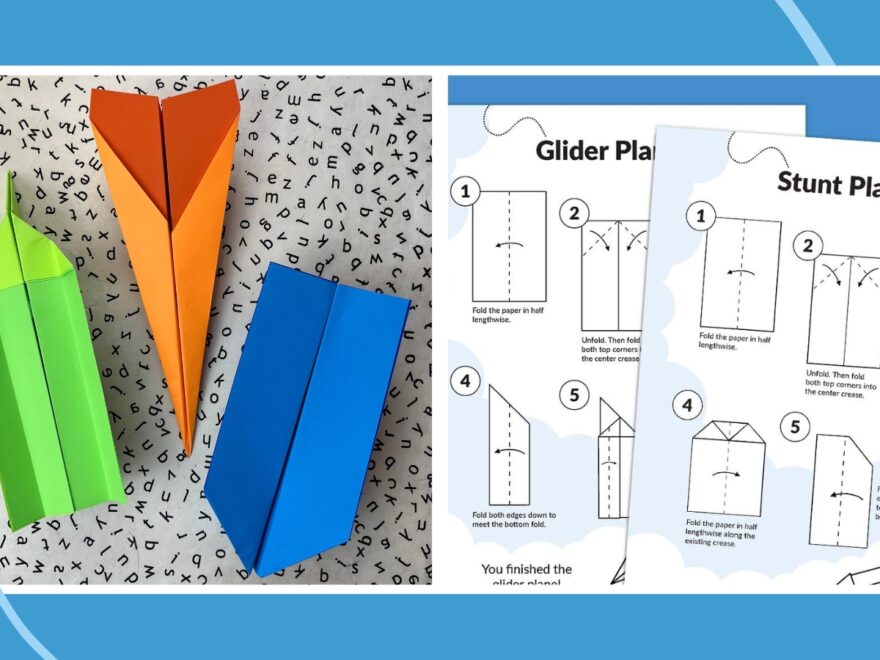 How To Make Paper Airplanes Free Printable