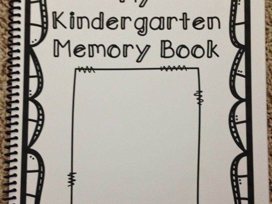 Kindergarten Memory Book TheHappyTeacher
