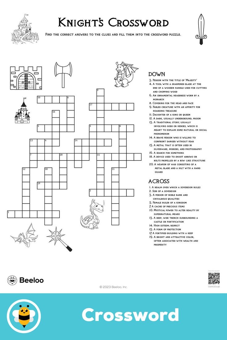 Knight s Crossword