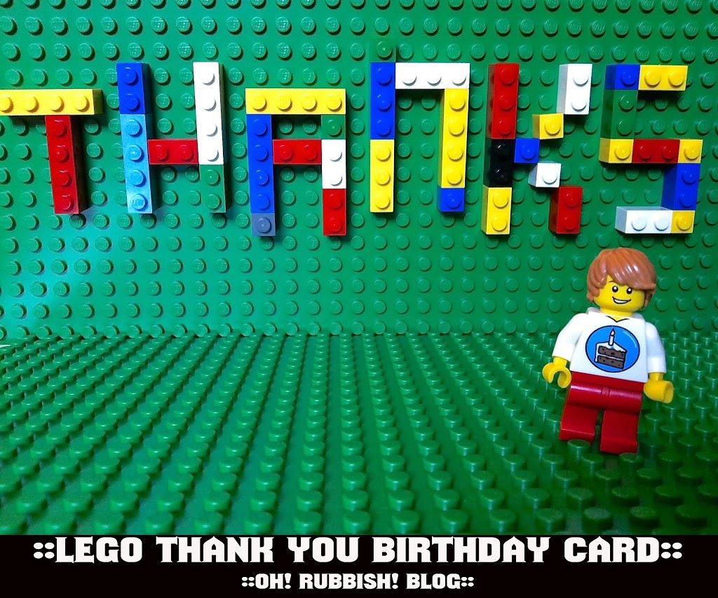 Lego Thank You Card Free Lego Party Printables Birthday Party Thank You Templates 