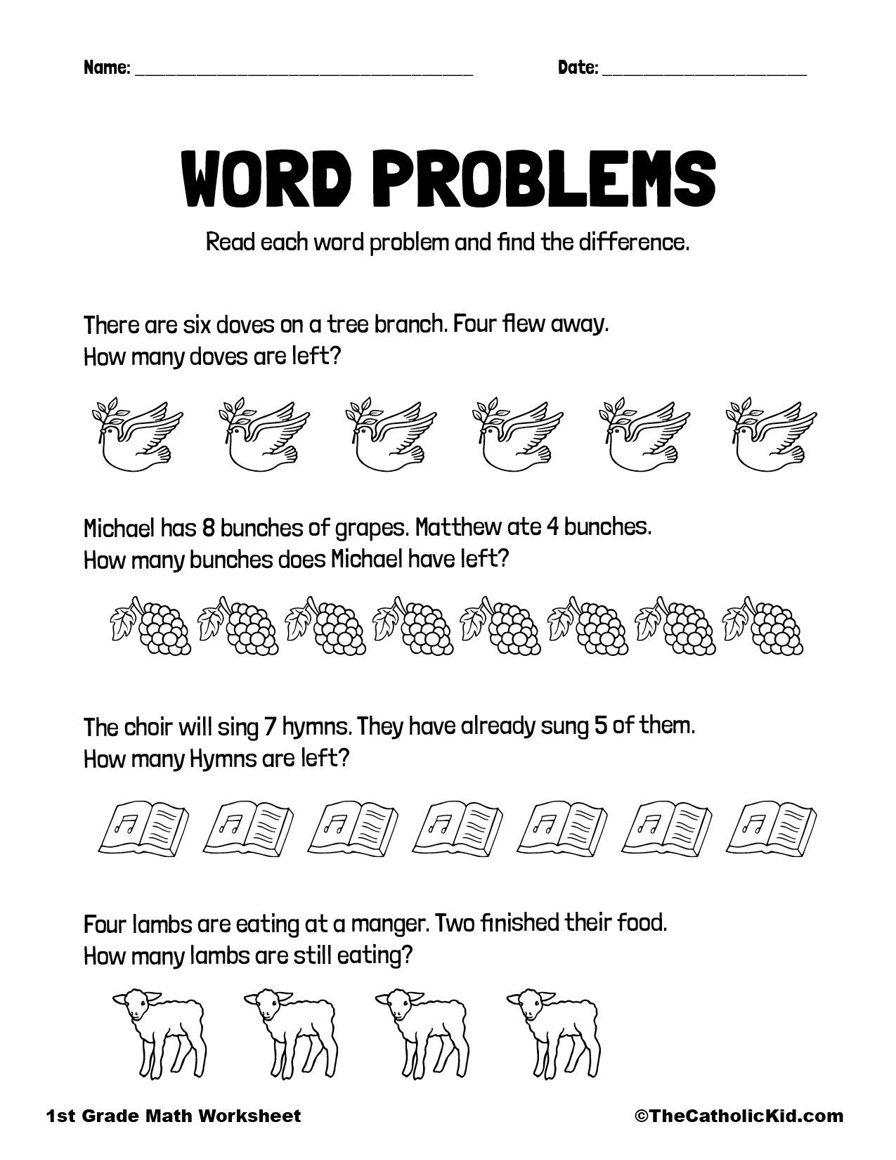 Free Printable Worksheets For Word Problems Free Printable Worksheets For Word Problems