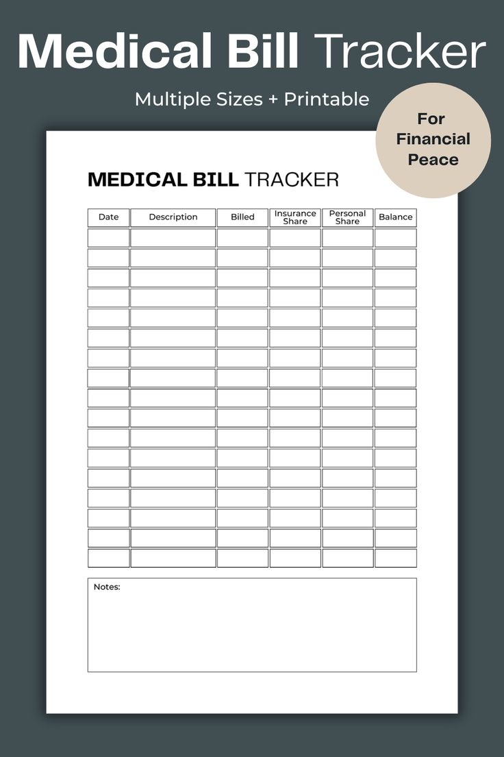 Medical Bill Tracker