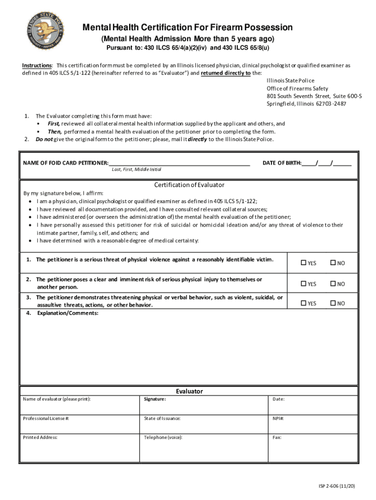 Printable Behavioral Health Certifications