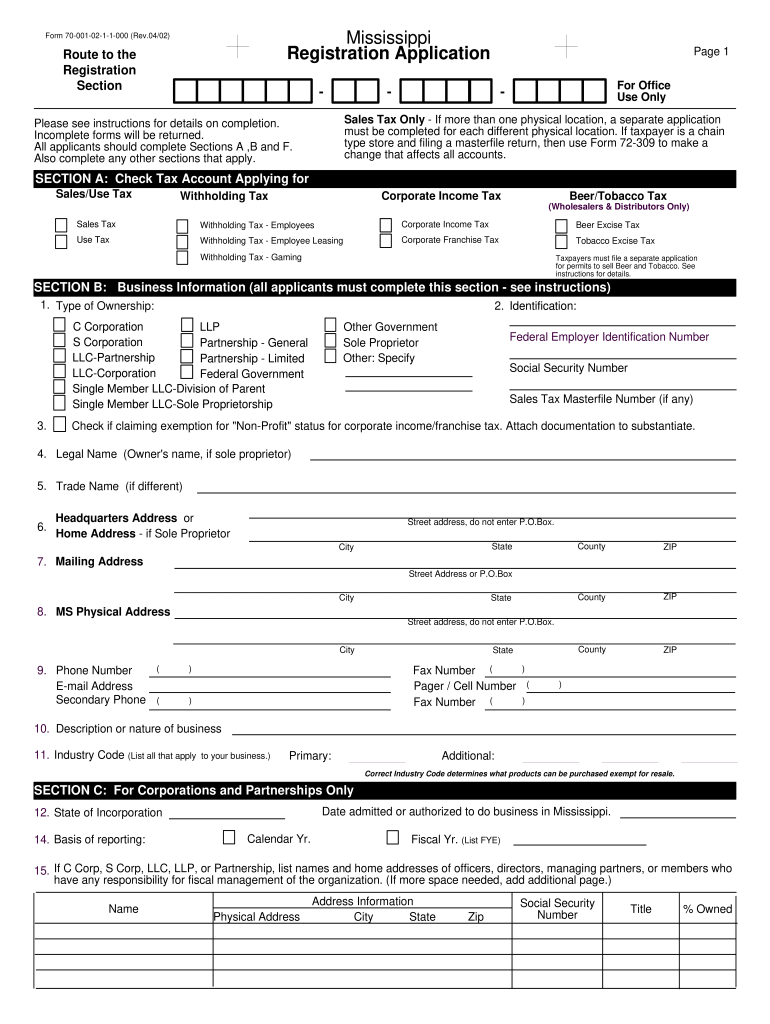 Mississippi Tax Exempt Form Pdf Fill Out Sign Online DocHub