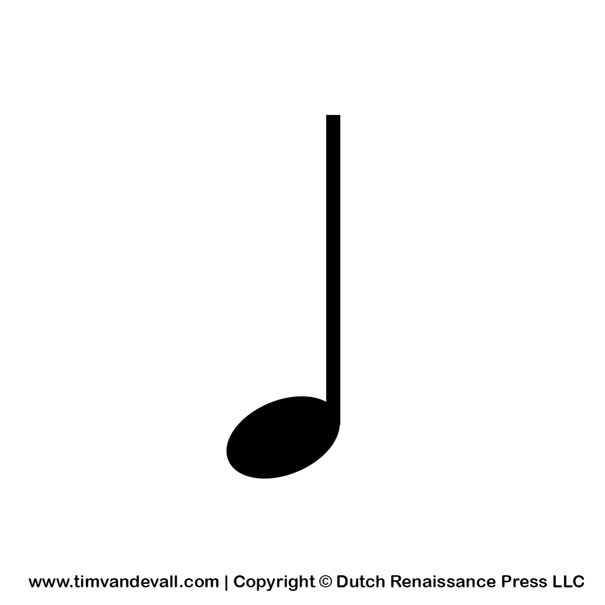 Music note silhouette Tim s Printables