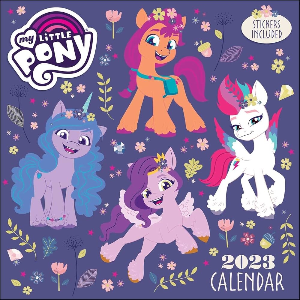 My Little Pony 2023 Wall Calendar Hasbro 9781524874346 Amazon Books My Little Pony 2023 Wall Calendar Hasbro 9781524874346 Amazon Books