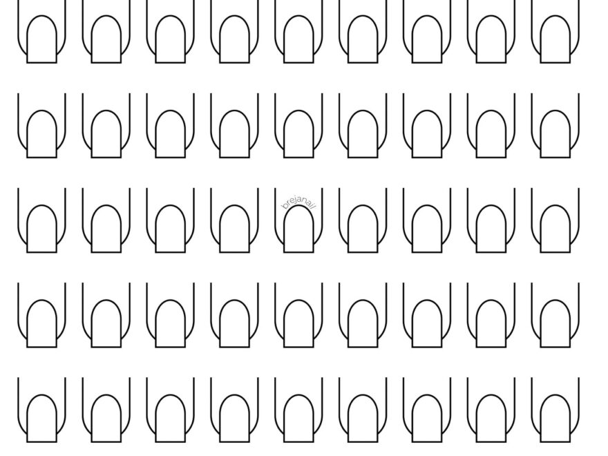 Nail Practice Print outs over 10 Lengths And Shapes Etsy