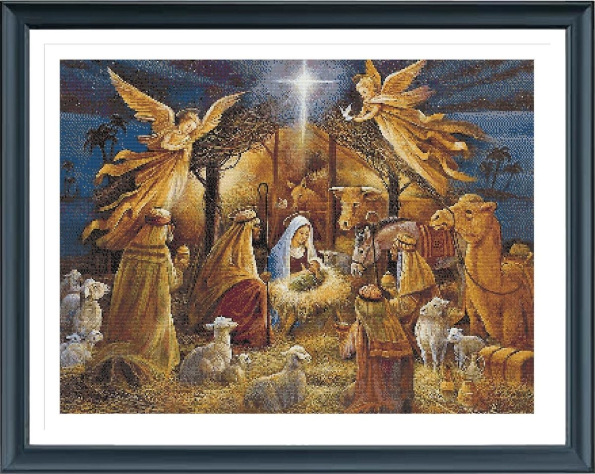 Nativity Cross Stitching Patterns McKenzie Sue Makes