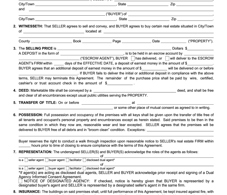 Nh Agreement Sales Edit Fill Online Printable Fillable Blank PdfFiller