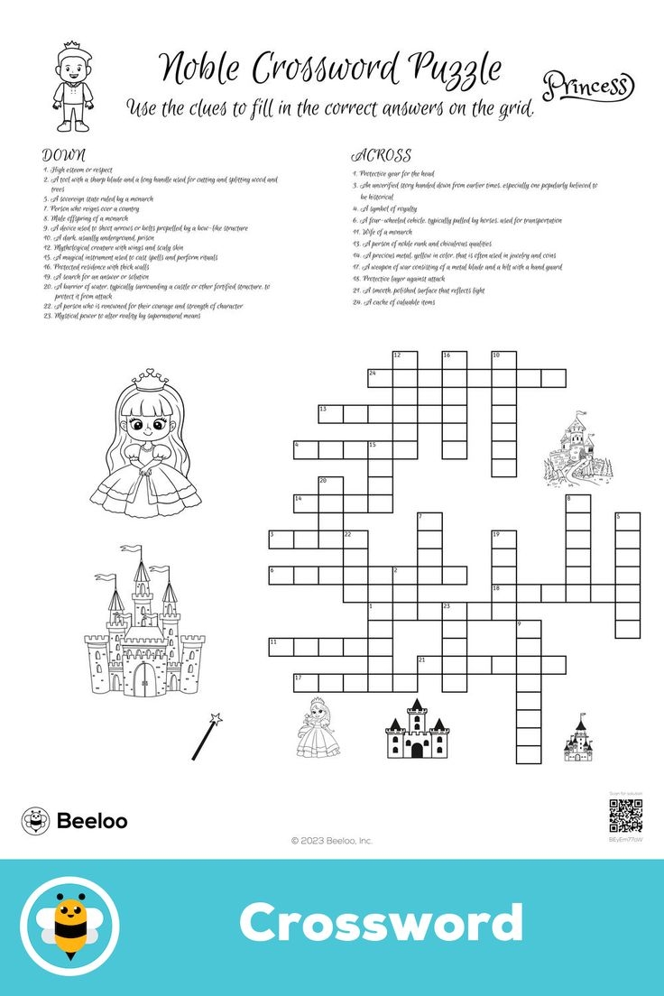 Noble Crossword Puzzle