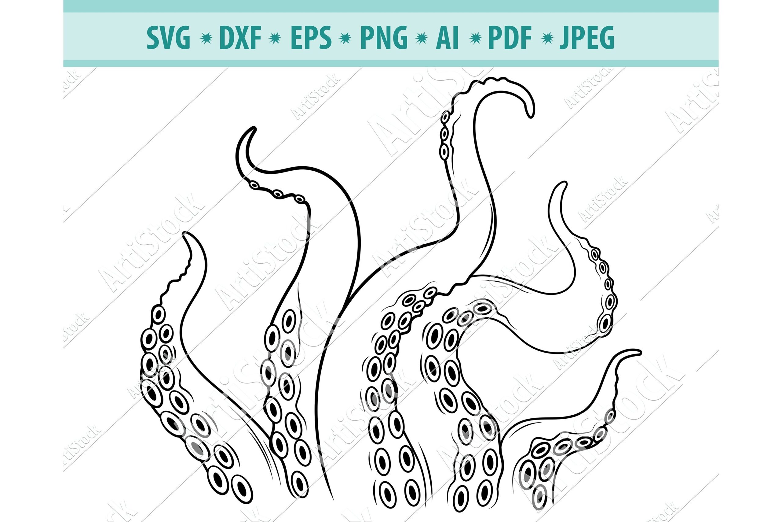 Octopus Tentacles Svg Octopus Svg Kraken Dxf 684758 Octopus Tentacles Svg Octopus Svg Kraken Dxf 684758