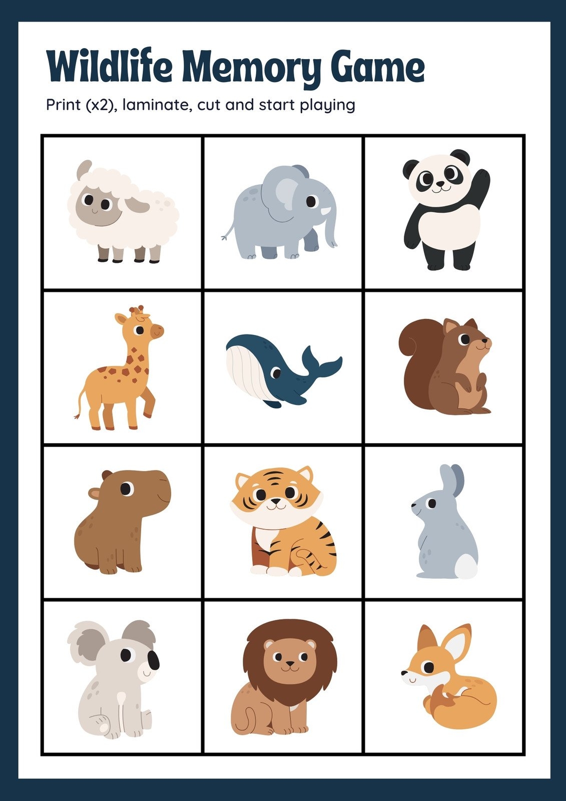 Free Printable Animal Templates