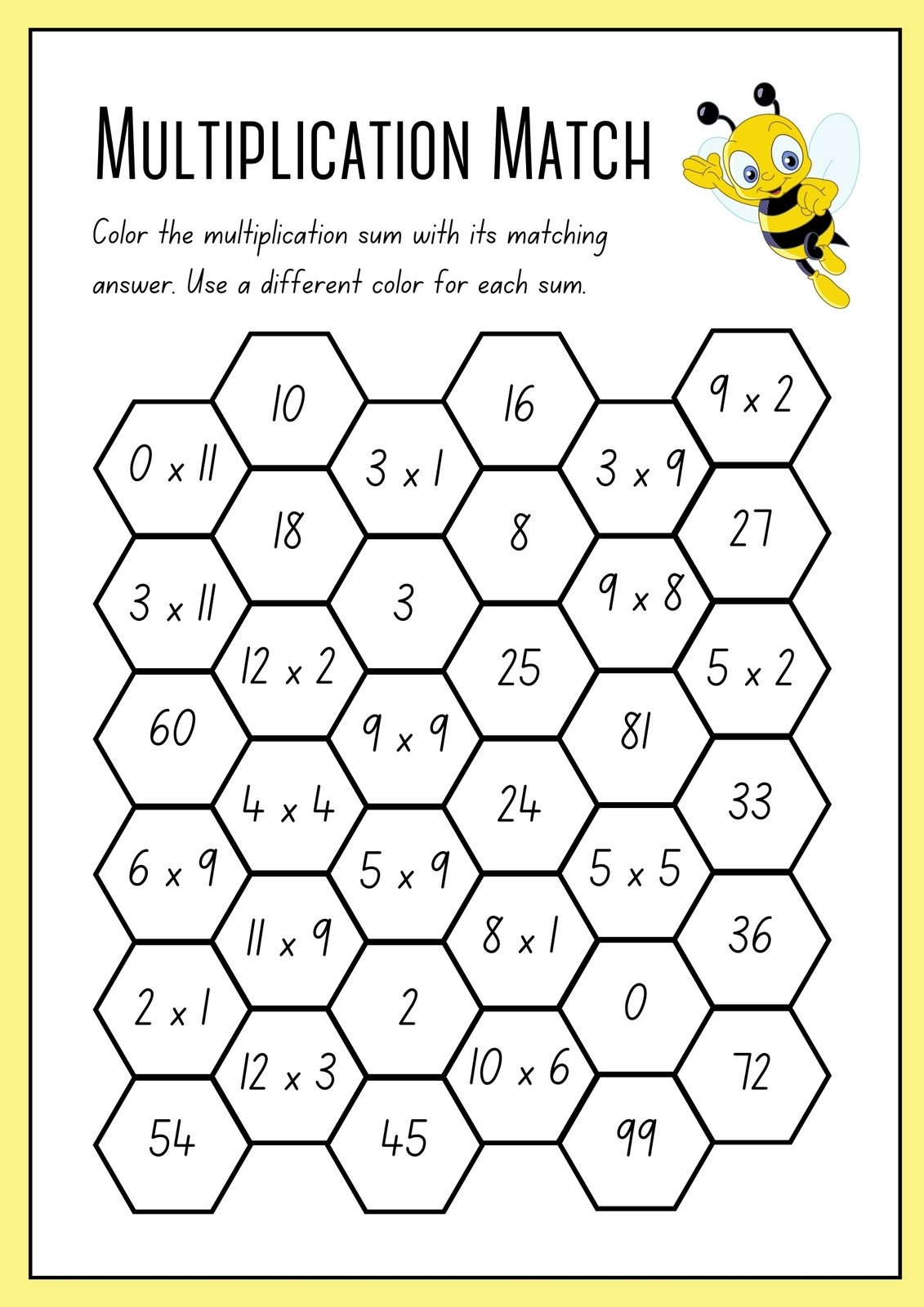 Page 2 Free Multiplication Worksheet Templates To Use And Print Canva Page 2 Free Multiplication Worksheet Templates To Use And Print Canva