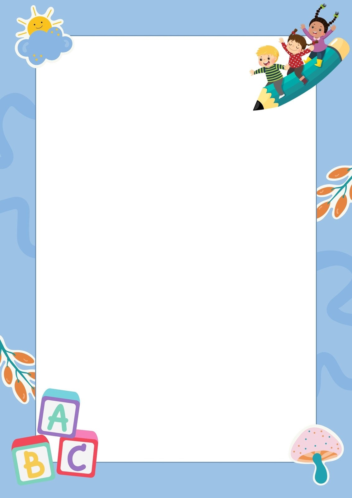 Page 5 Free Printable Page Border Templates You Can Customize Canva