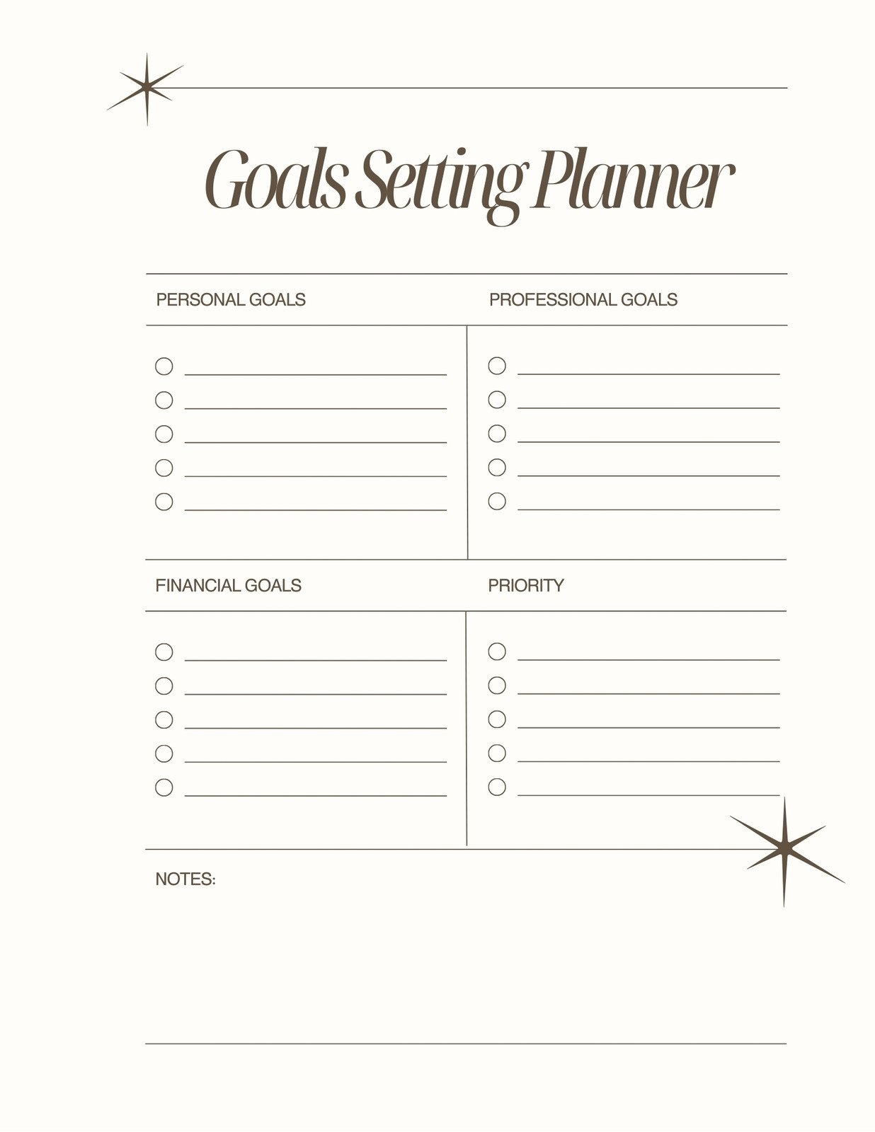 Printable Goal Setting Certificate Printable Goal Setting Certificate
