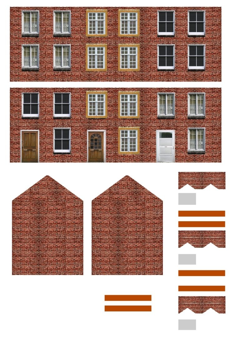 Paper Buildings 10 Free PDF Printables Printablee Paper Buildings 10 Free PDF Printables Printablee