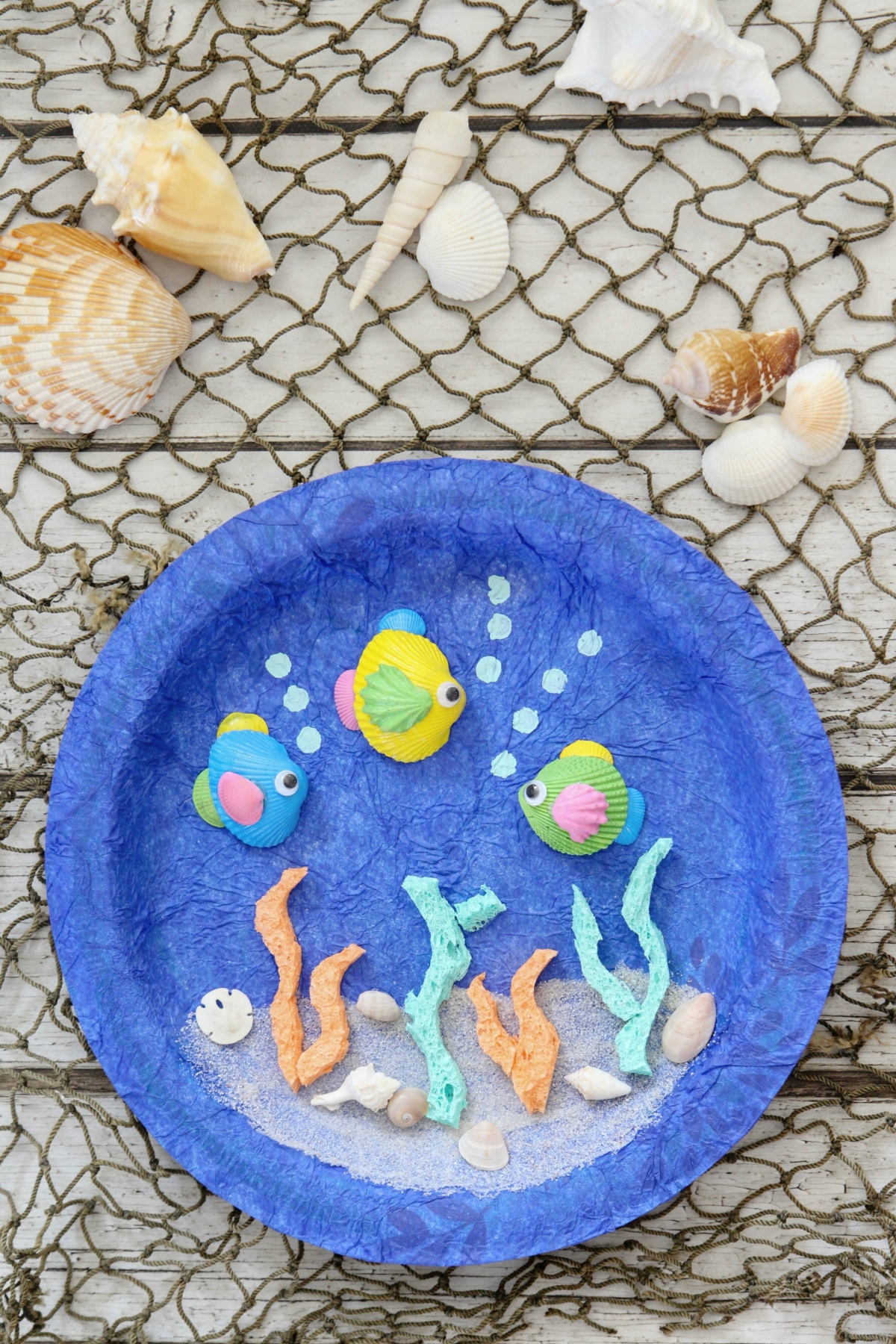 Paper Plate Ocean Craft Fun Money Mom