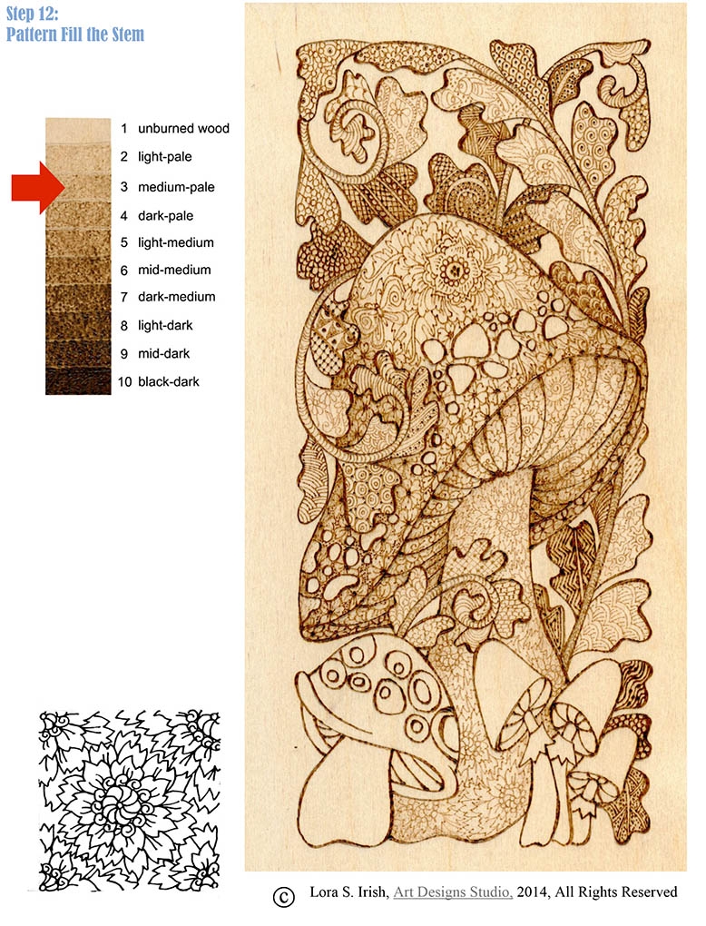 Patterns In Pyrography Projects Lora S Irish LSIrish