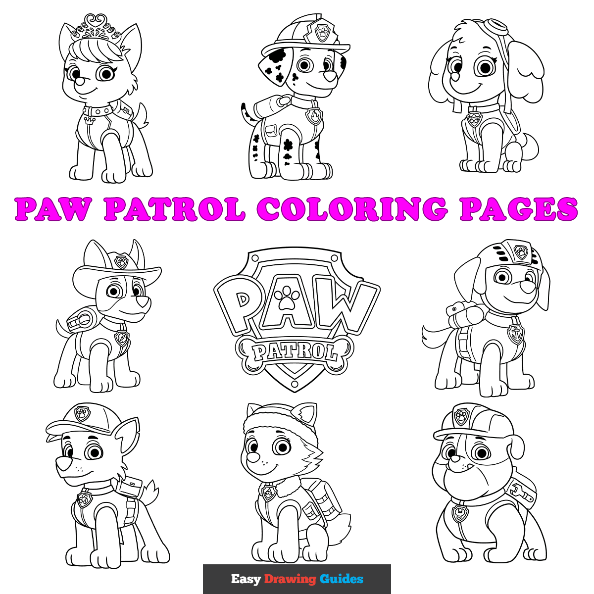 Free Printable Pictures Of Paw Patrol