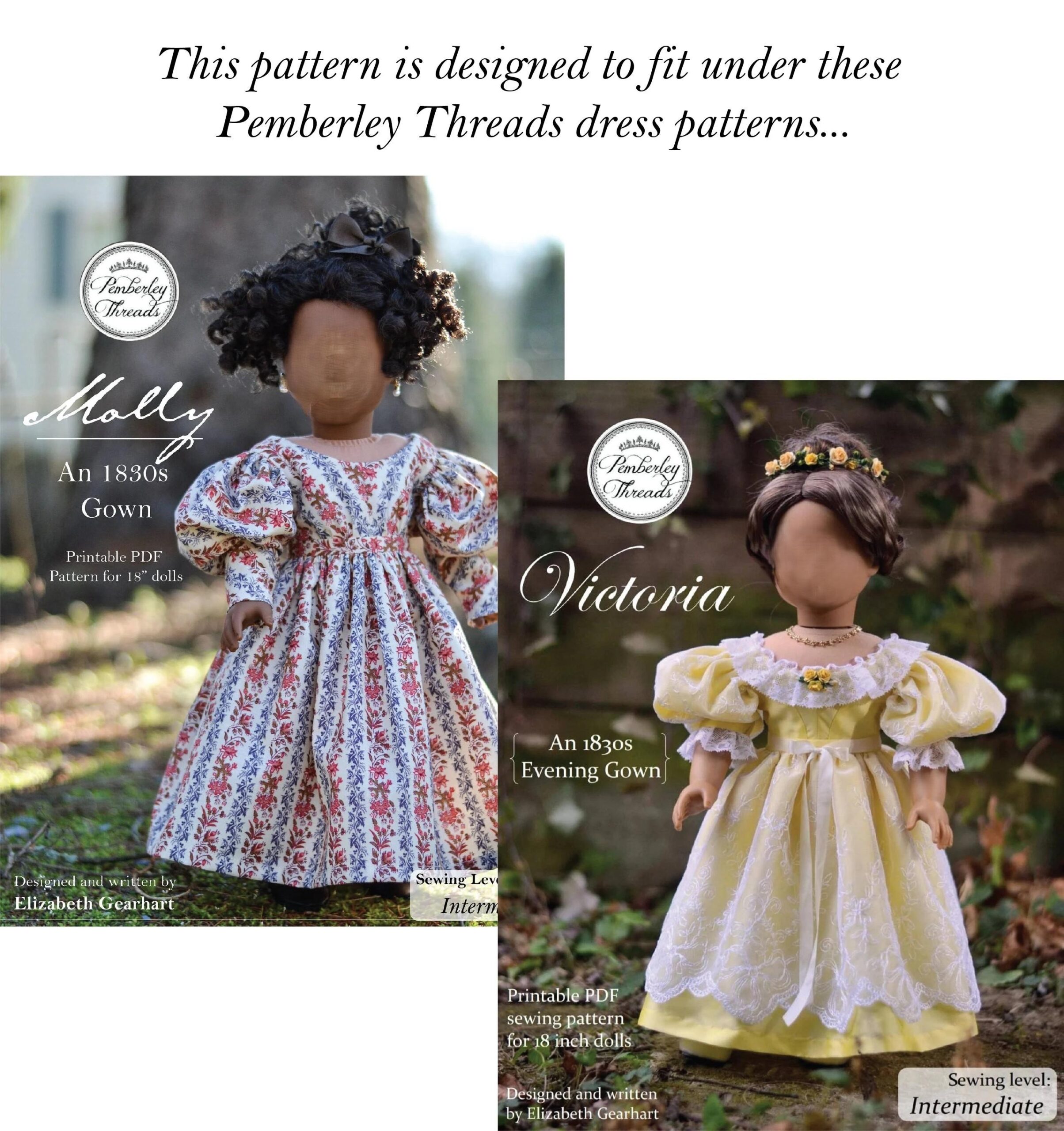 PDF Sewing Pattern Catherine 1830s Shift Cap And Stays For 18 Inch Dolls Etsy Norway PDF Sewing Pattern Catherine 1830s Shift Cap And Stays For 18 Inch Dolls Etsy Norway