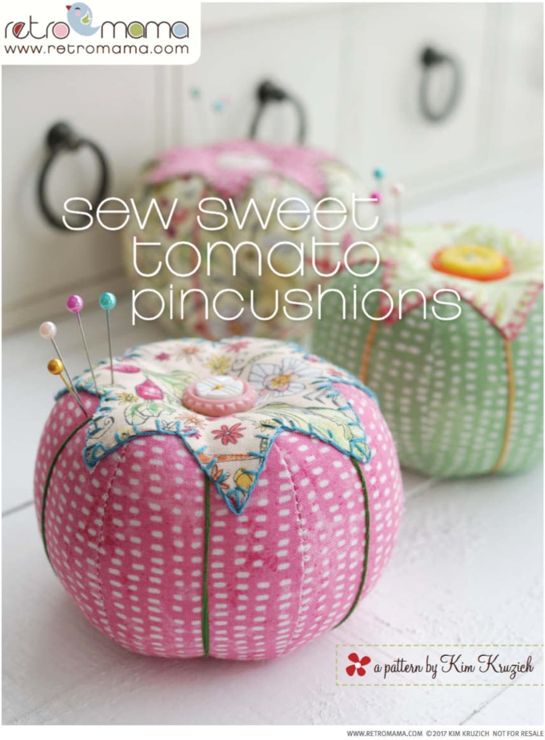 Tomato Pincushion Printable Pattern