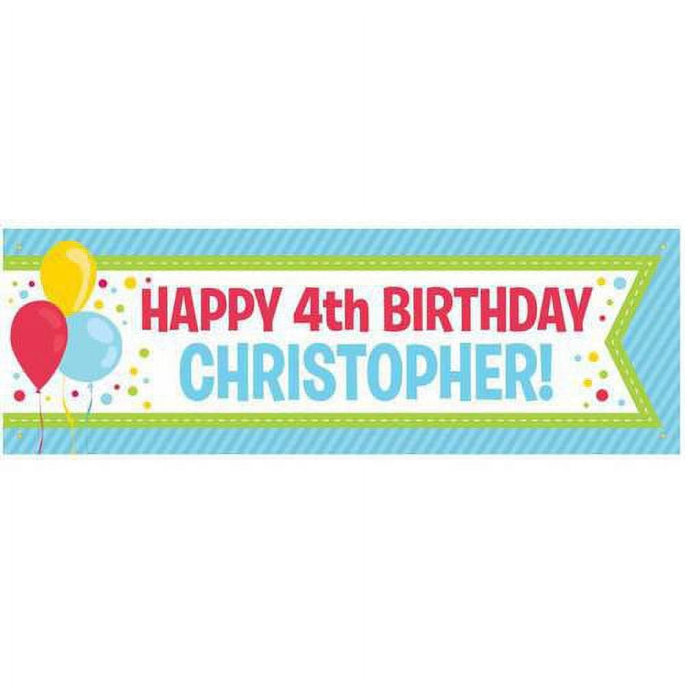 Primary Color Printable Banners