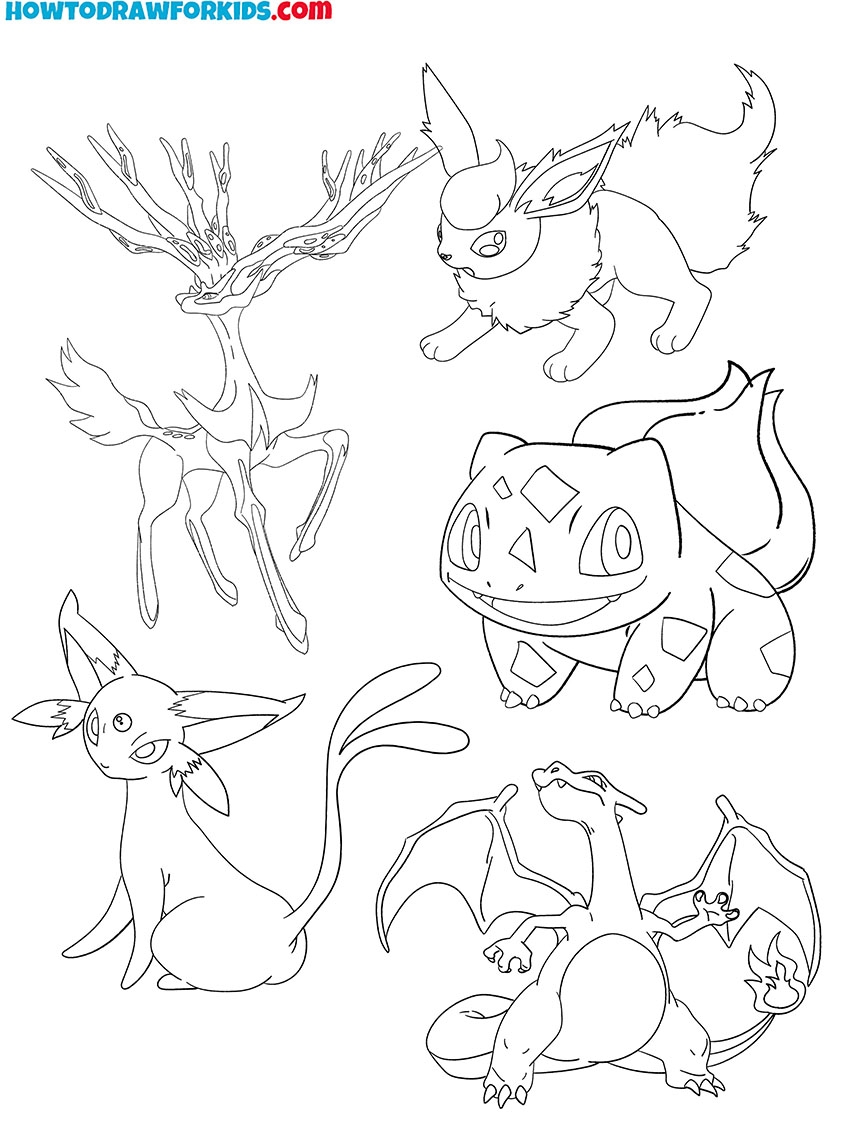 Pokemon Coloring Pages Free Printables