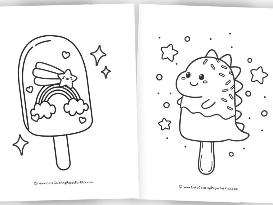 Popsicle Coloring Pages Free Printable PDFs Cute Coloring Pages For Kids