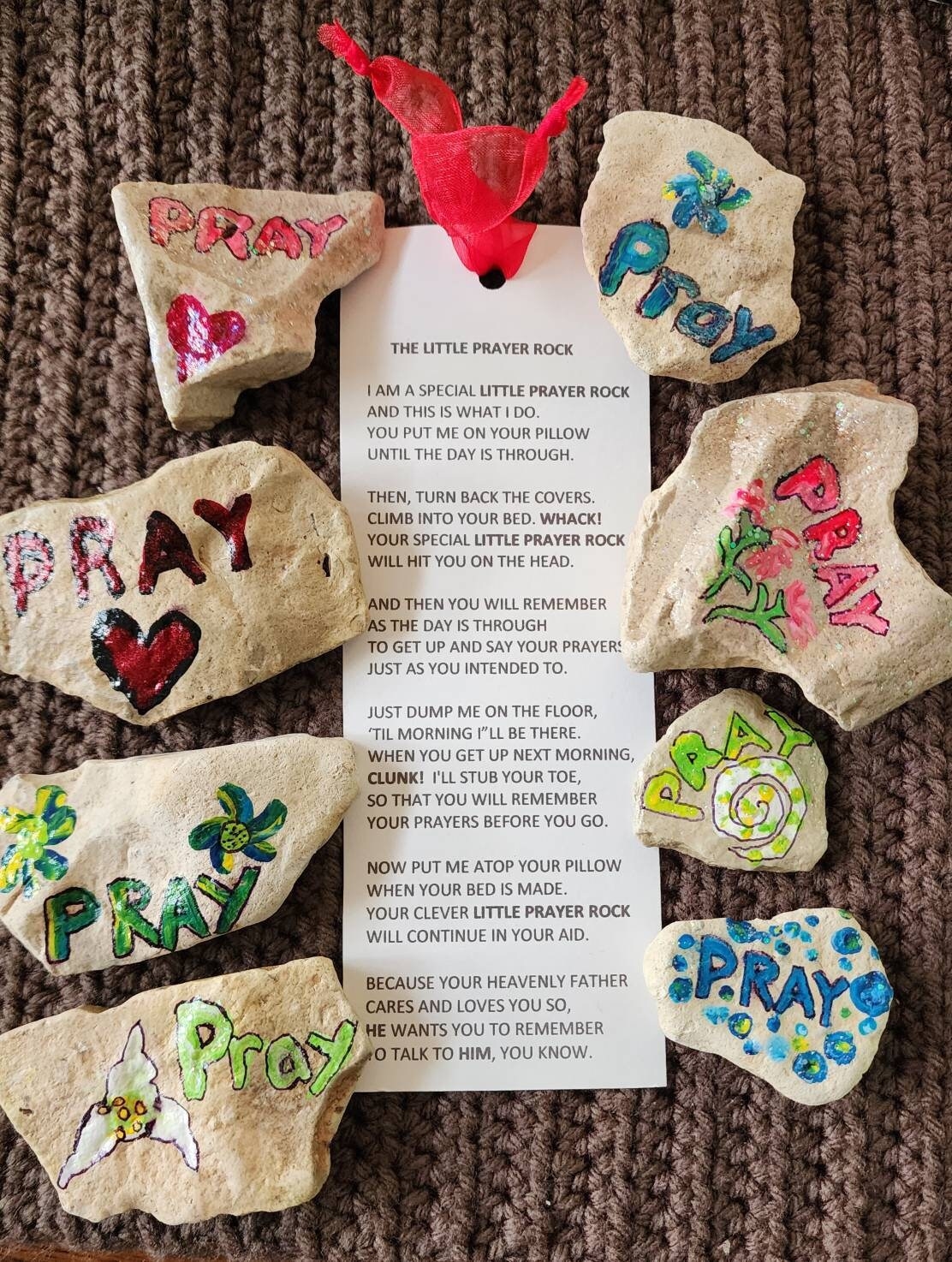 Prayer Rock Poem Etsy Prayer Rock Poem Etsy