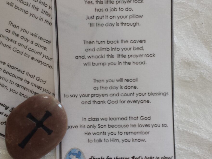 Prayer Rock Printable Teaching Heart Blog