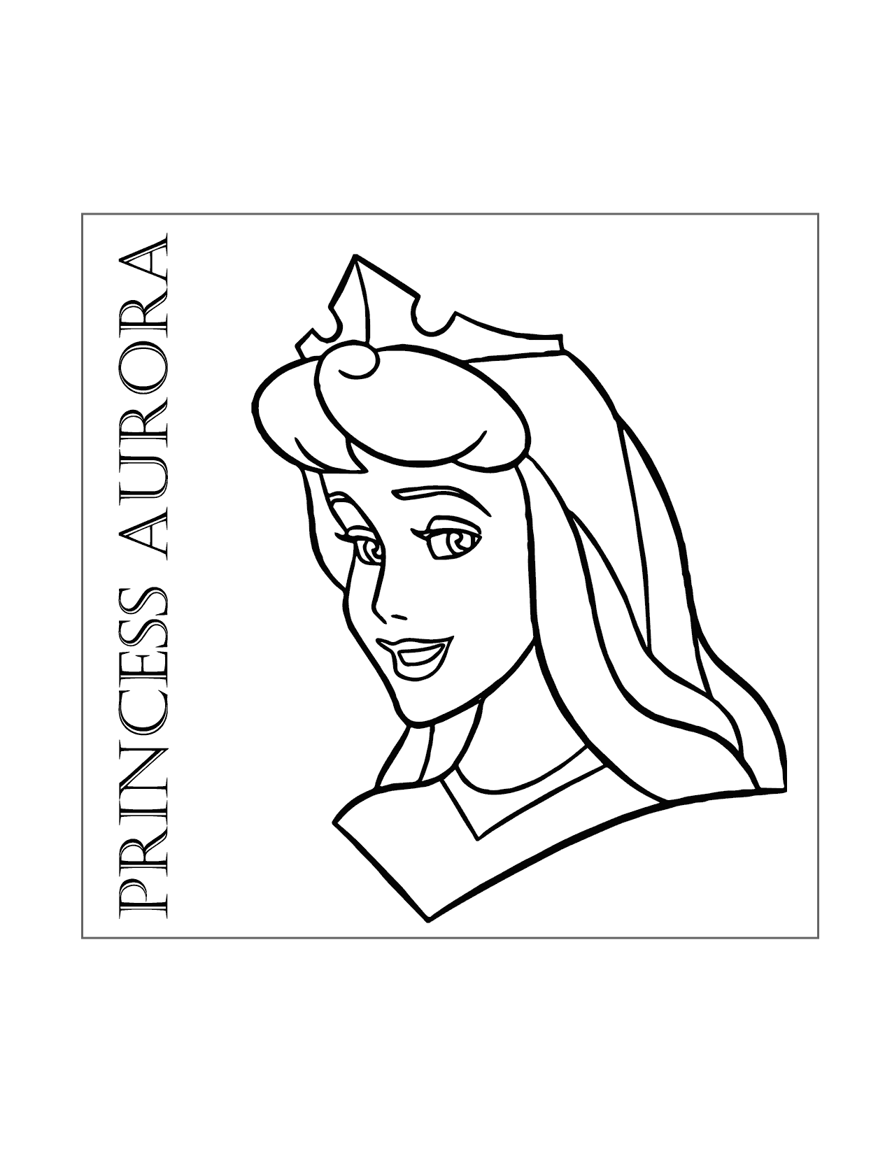 Aurora Coloring Pages Free Printable