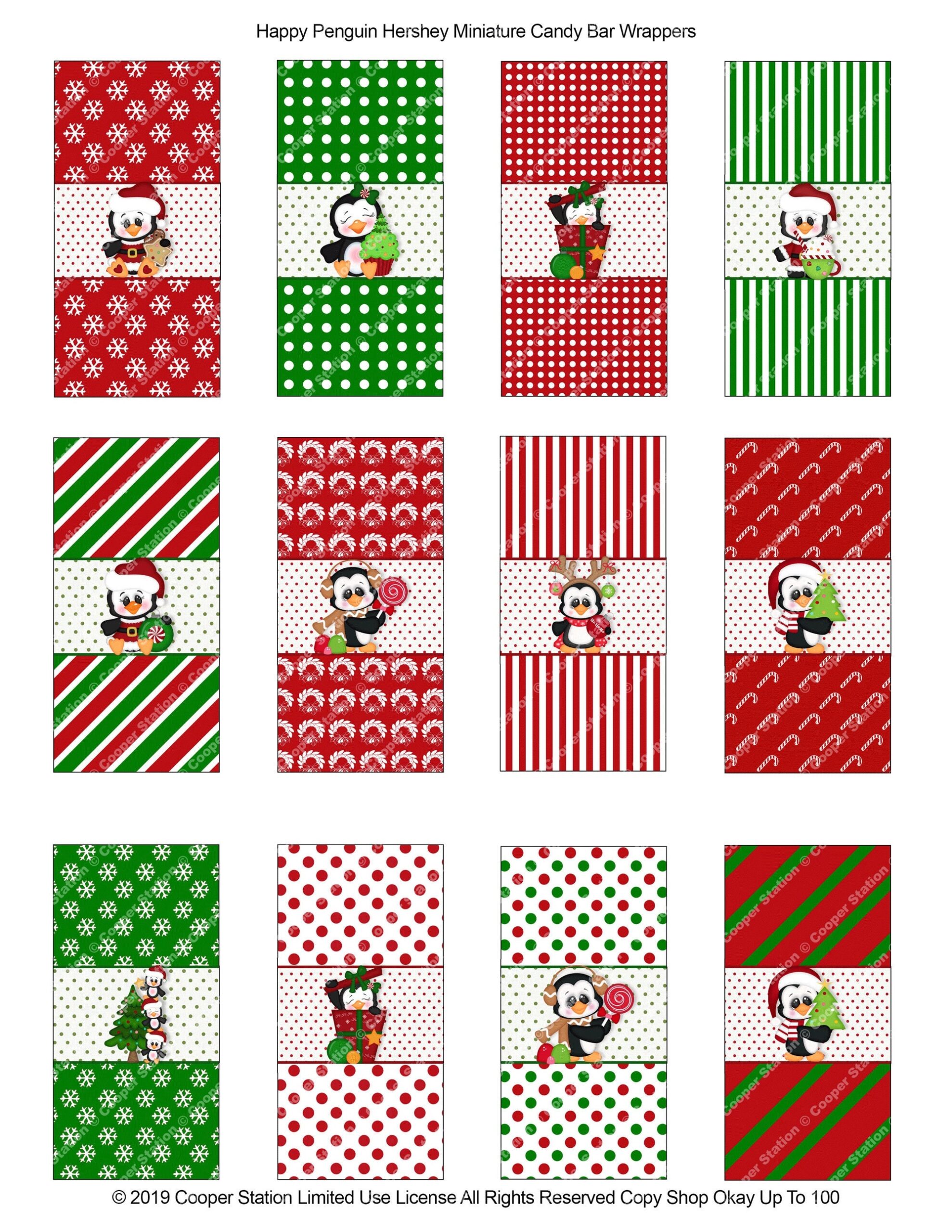 Printable Digital Christmas Chocolate Miniature Candy Bar Wrappers Holiday Mini Candies Chocolate Bar Wrappers Etsy Hong Kong