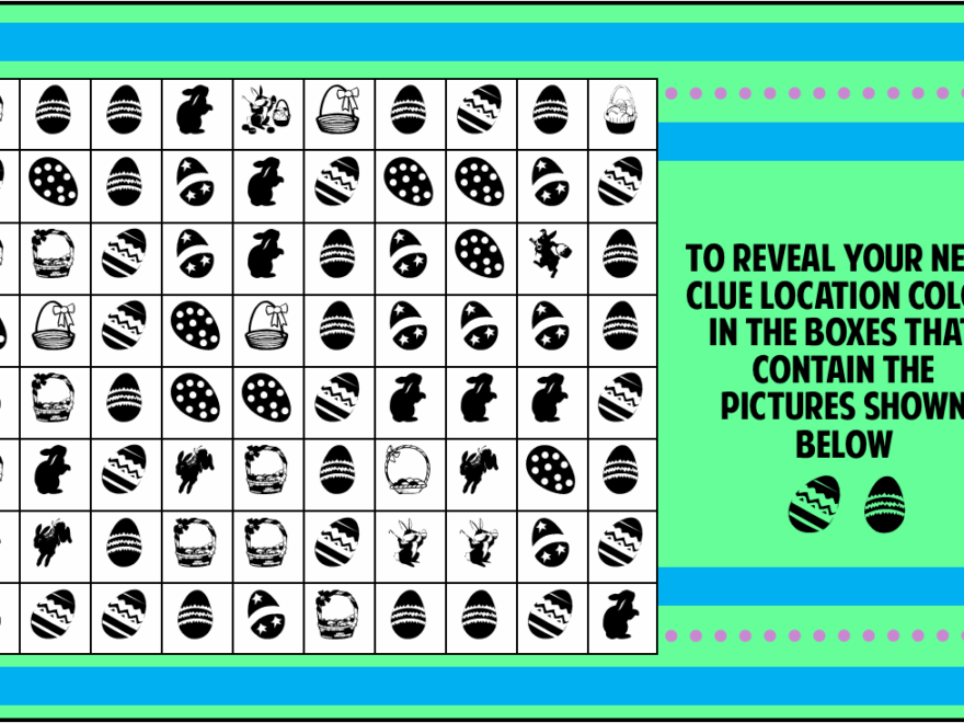 Printable Easter Treasure Hunt