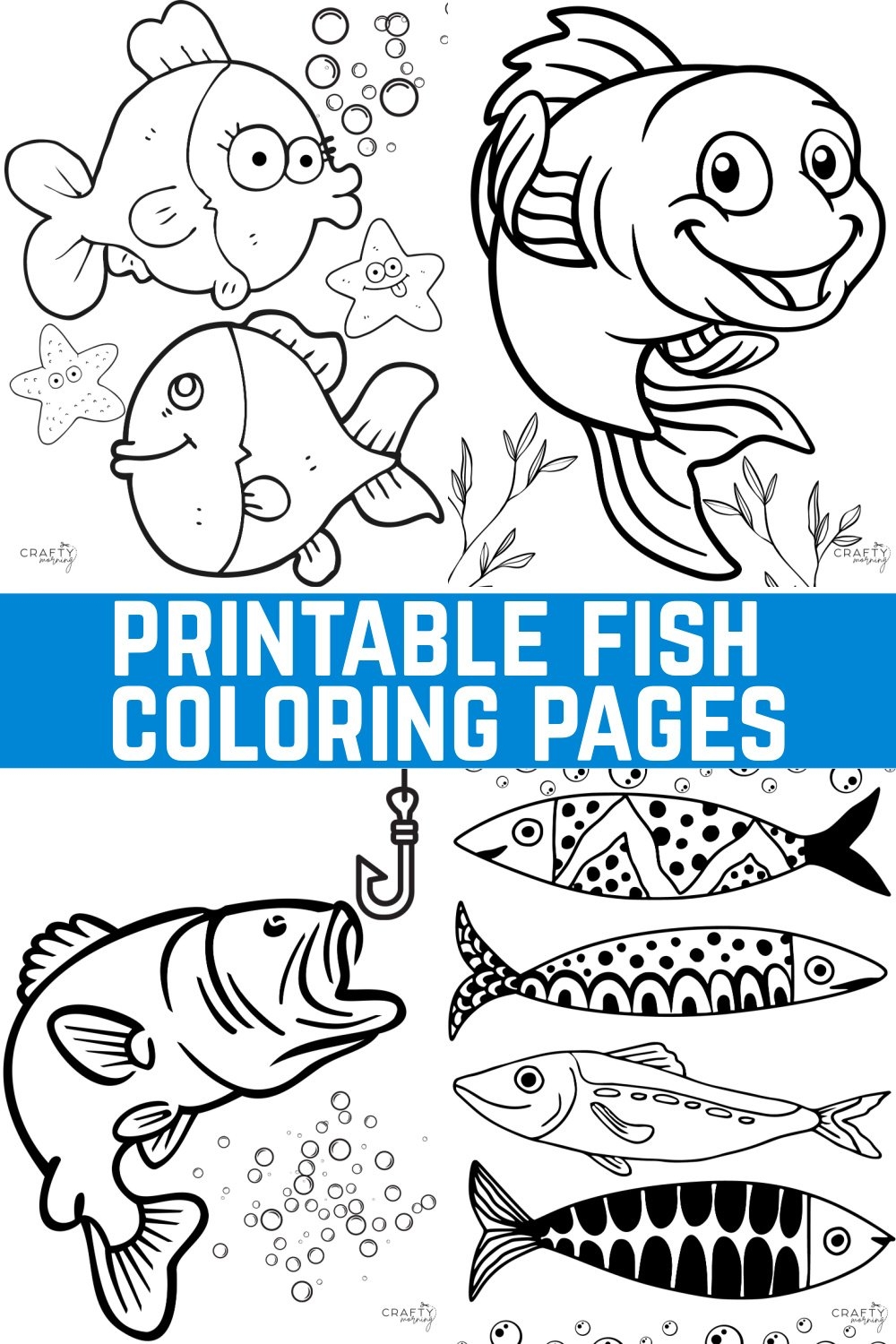 Free Printable Coloring Pages-Seafood
