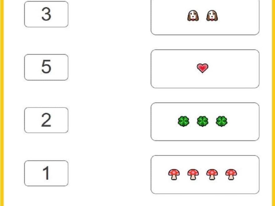 Printable Number Sense Worksheets PDF Free Download