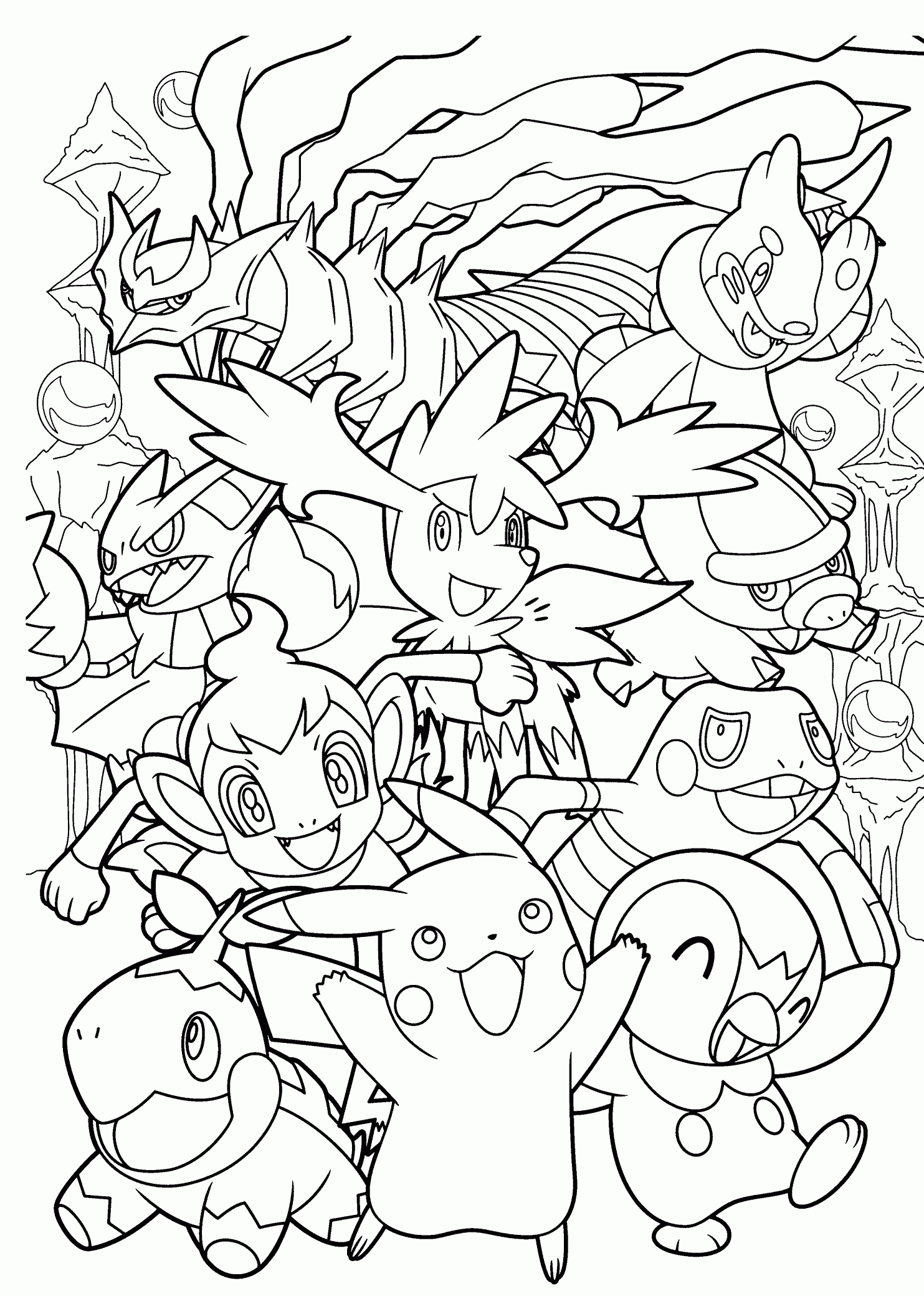 Pokemon Coloring Sheets Printable