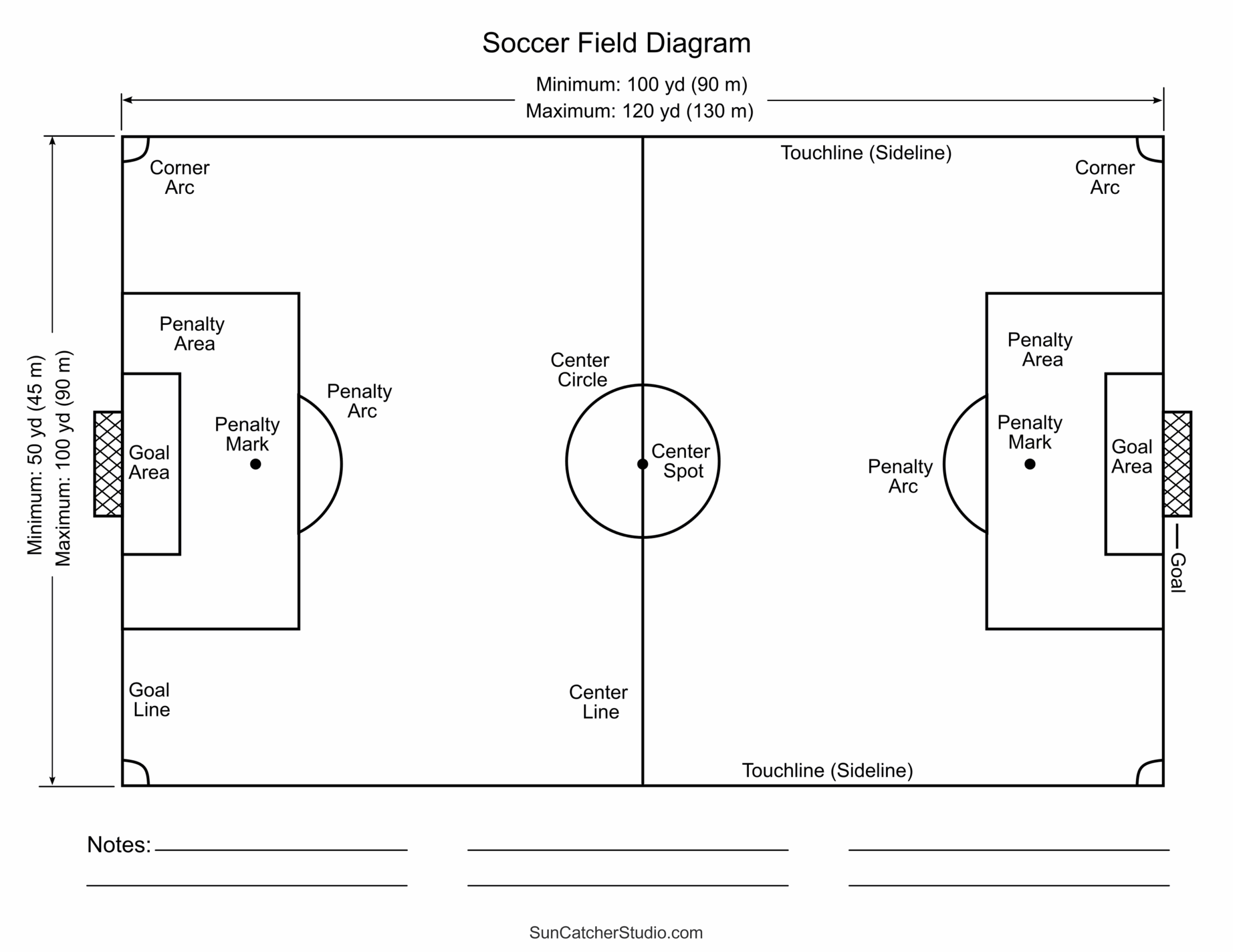 Printable Soccer Field Diagrams Templates Free Printables Monograms Design Tools Patterns DIY Projects