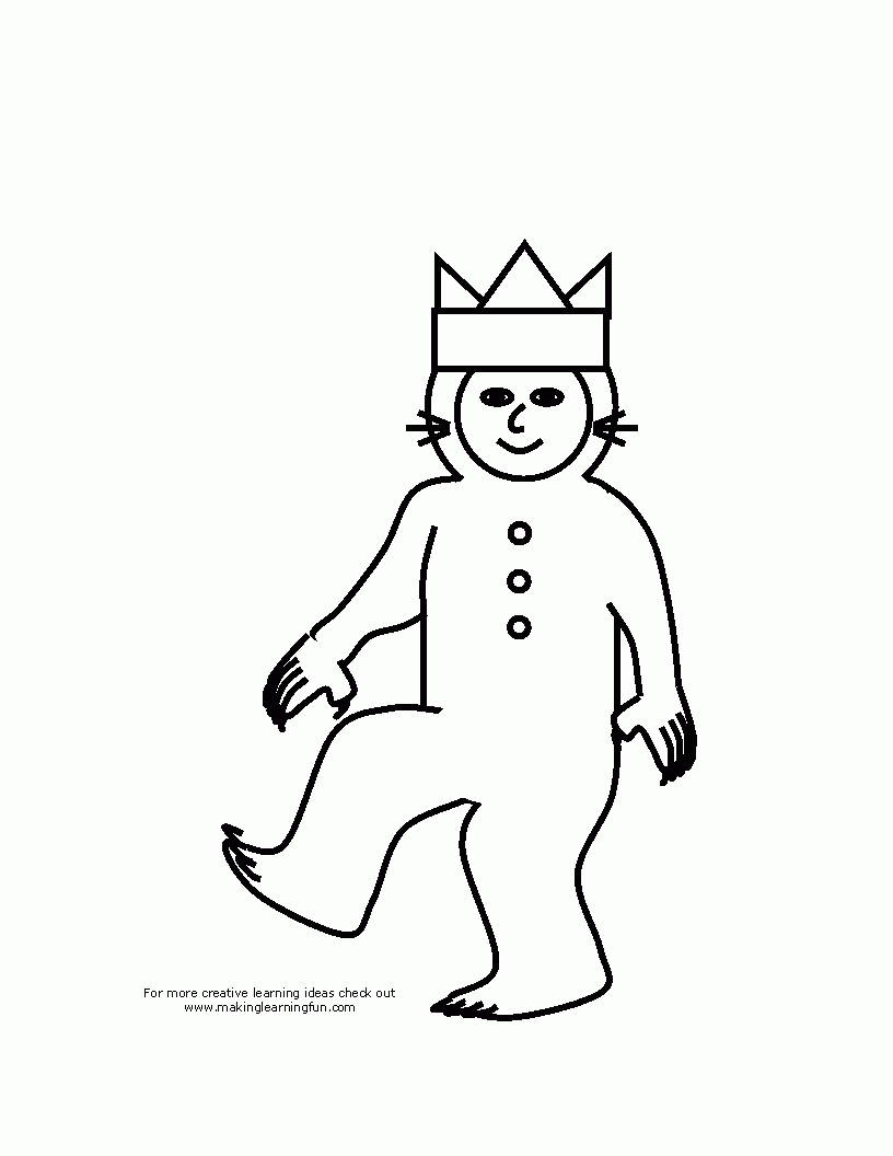 Where The Wild Things Are Coloring Pages Printable