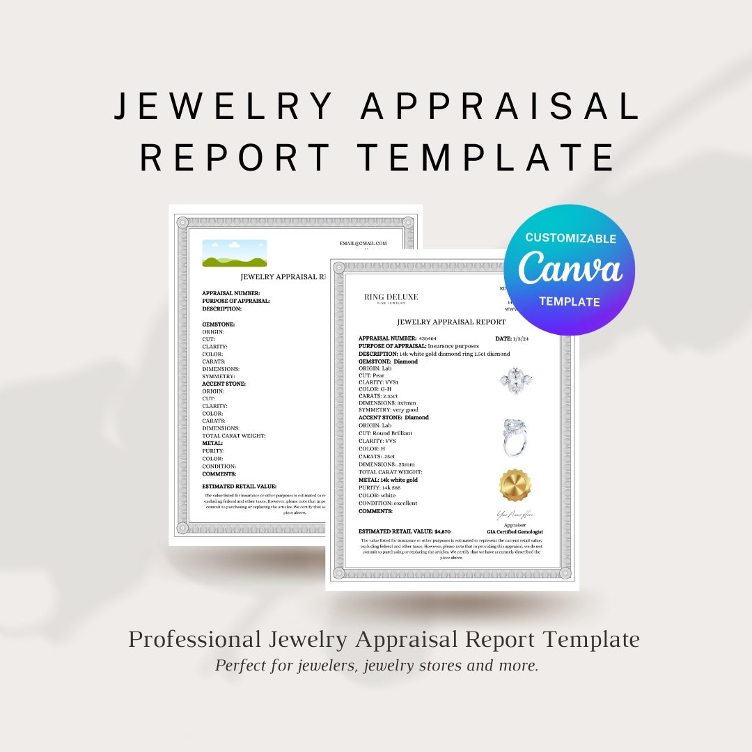 Free Printable Watch Appraisal Form
