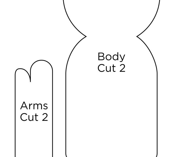 Rag Doll Sewing Pattern 10 Free PDF Printables Printablee