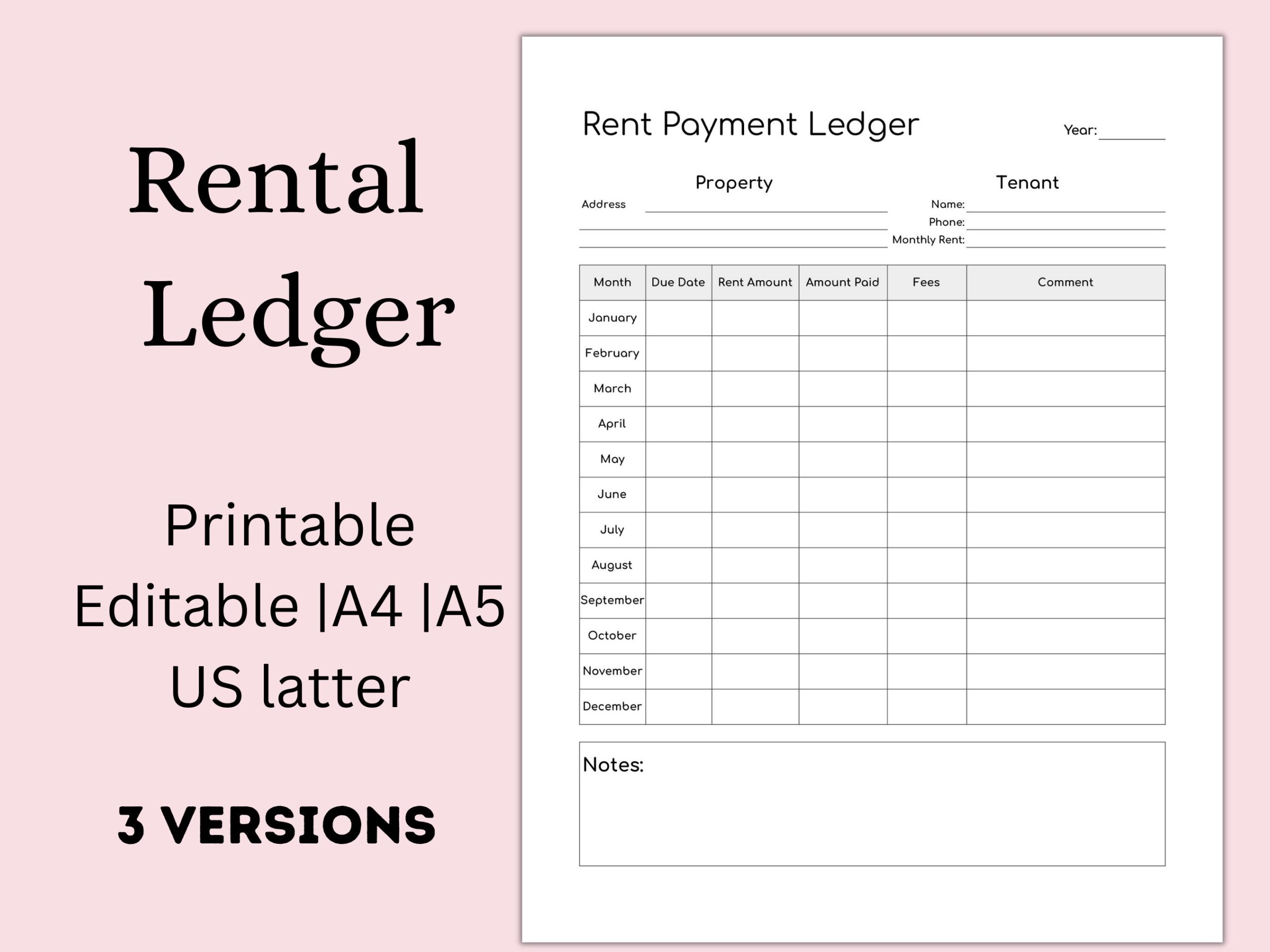 Free Printable Payment Plan Landlord Tenant