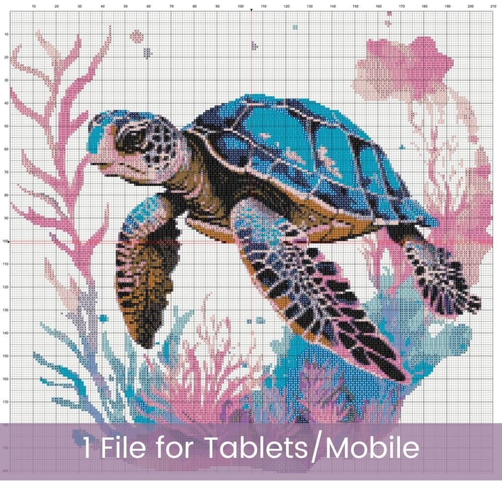 Free Easy Printable Turtle Cross Stitch Patterns