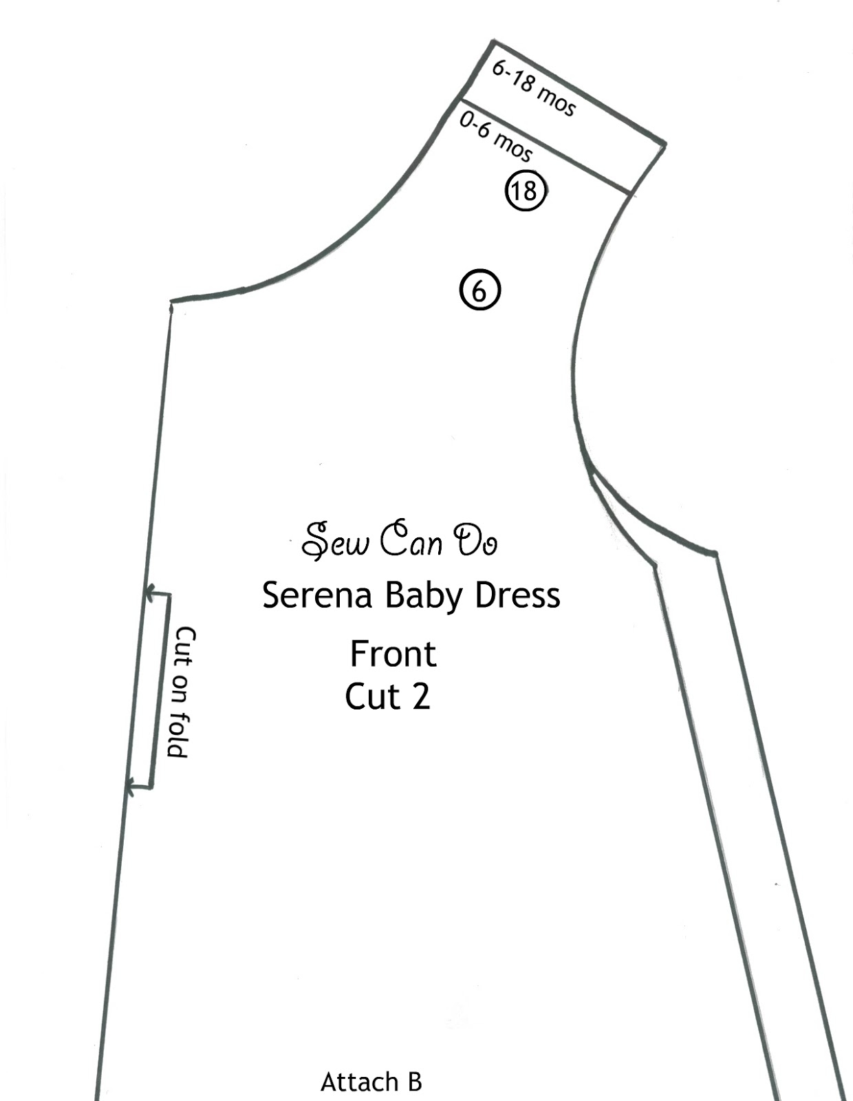 Sew Can Do Back To Sewing FREE Serena Baby Dress Pattern 