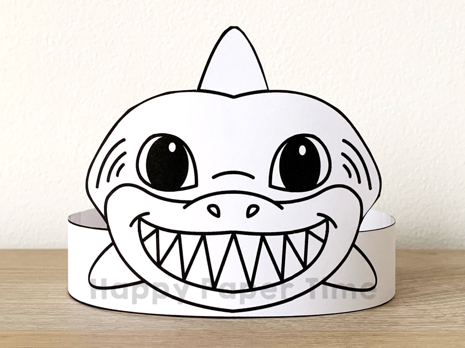 Shark Paper Crown Party Coloring Printable Party Hat Kids Craft Ocean Animal Birthday Decor Template Favor Pdf Costume DIY Instant Download Etsy Shark Paper Crown Party Coloring Printable Party Hat Kids Craft Ocean Animal Birthday Decor Template Favor Pdf Costume DIY Instant Download Etsy