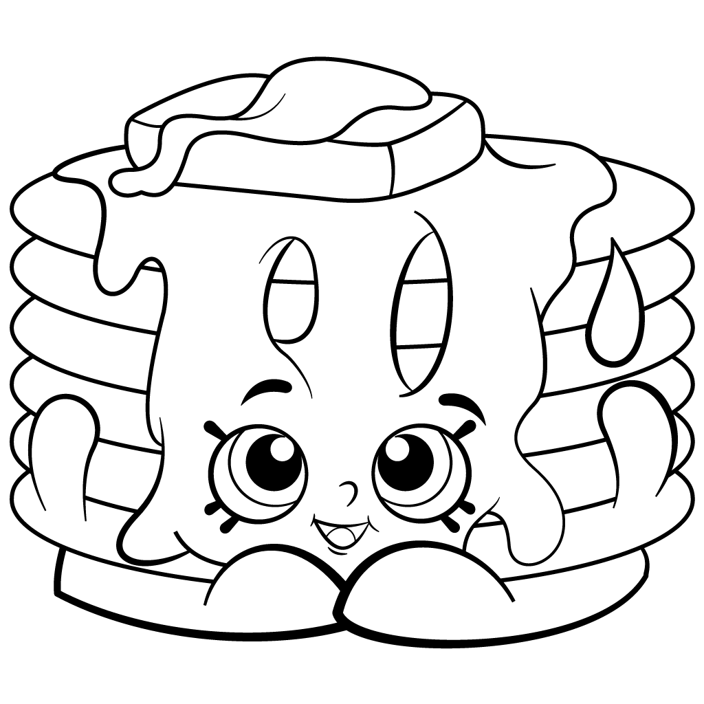 Shopkins Coloring Sheet Printable