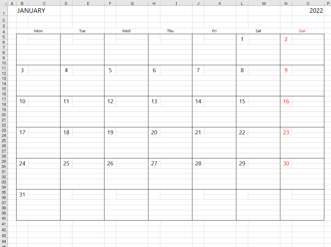 Simple Excel Calendar Template Arachne Calendar Simple Excel Calendar Template Arachne Calendar