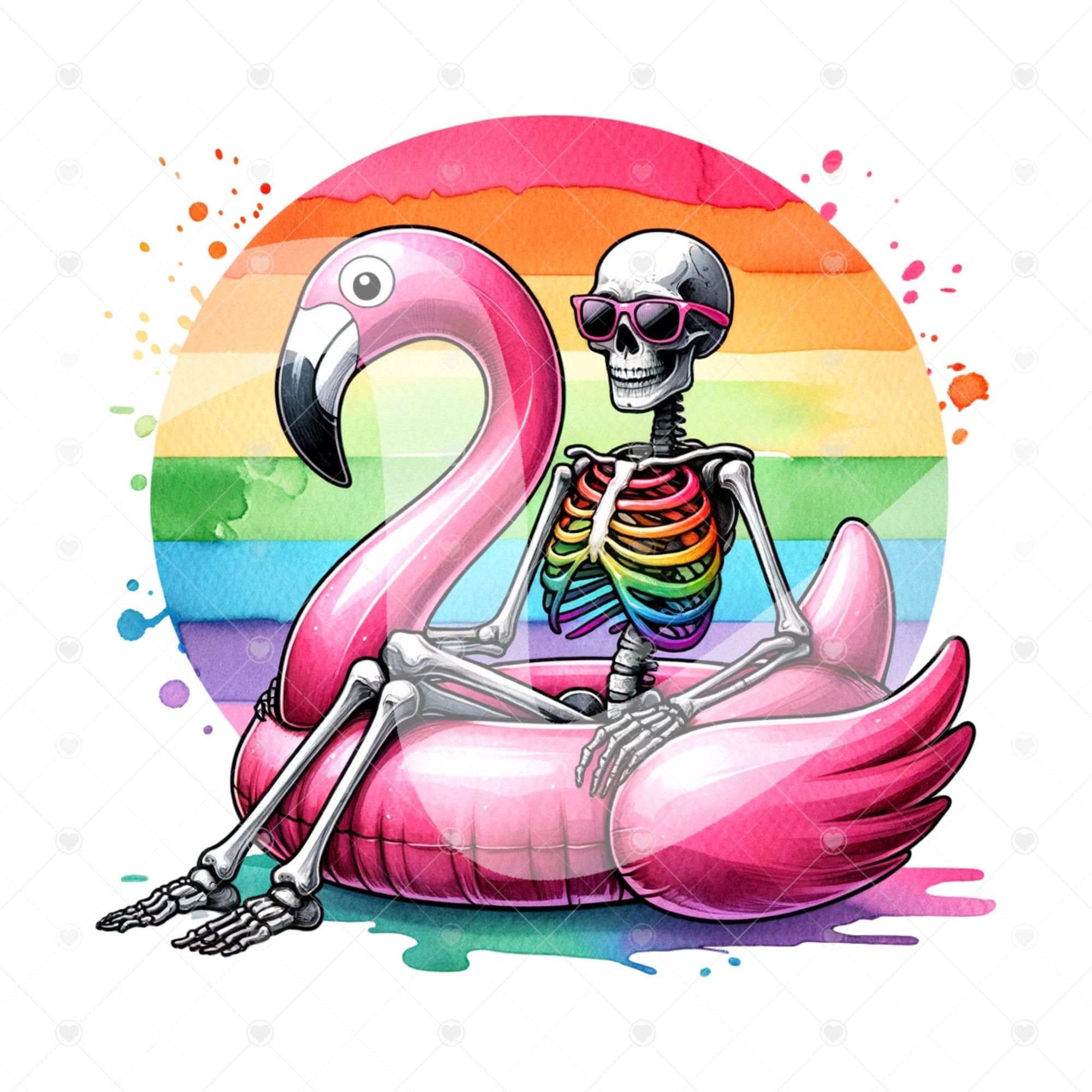 Skeleton Flamingo Etsy UK Skeleton Flamingo Etsy UK