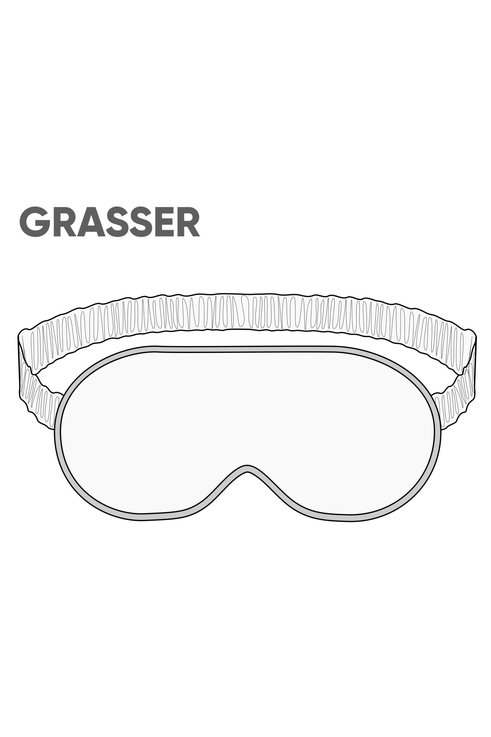 Printable Sewing Pattern Sleep Mask Printable Sewing Pattern Sleep Mask