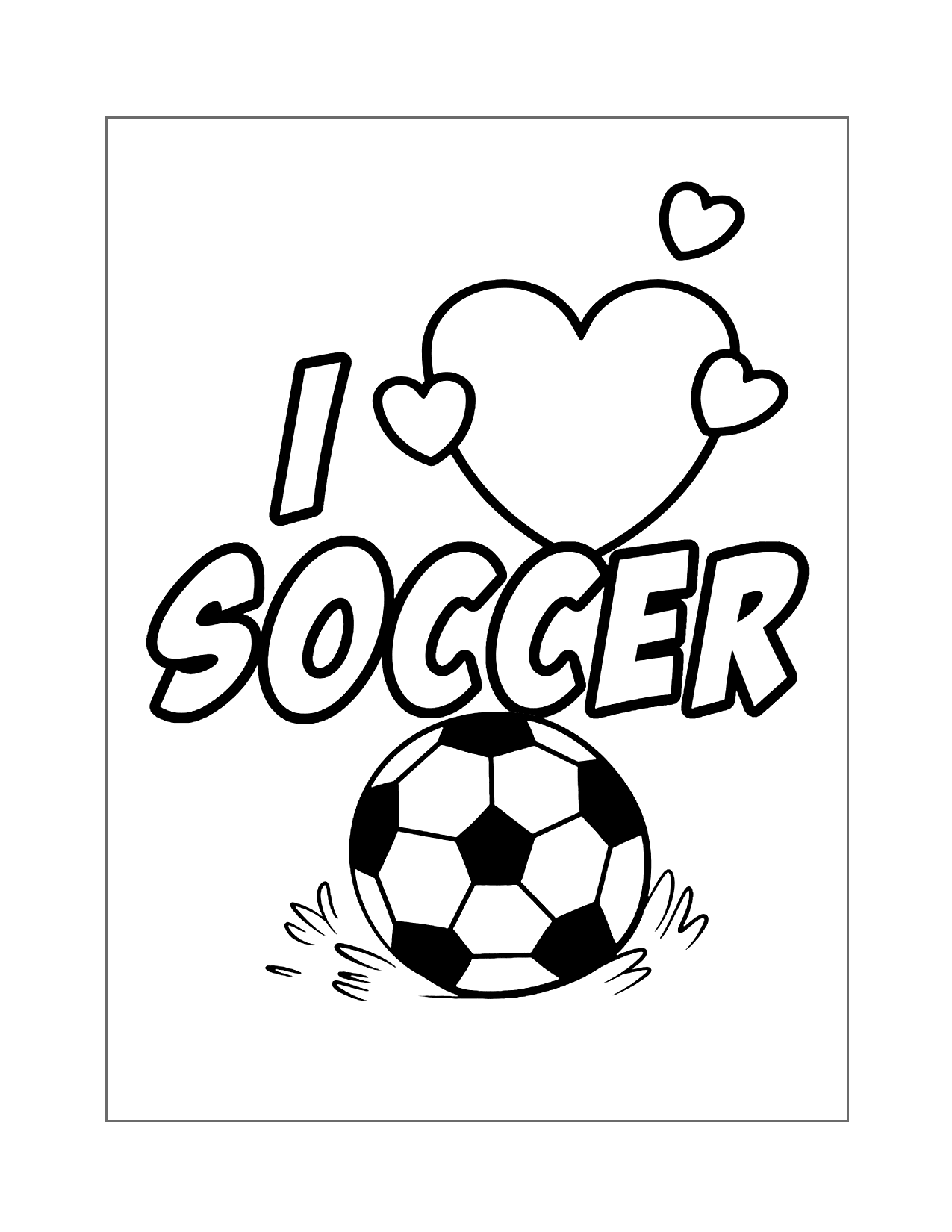 Soccer Coloring Pages Printable Coloring Pages FREE Soccer Coloring Pages Printable Coloring Pages FREE